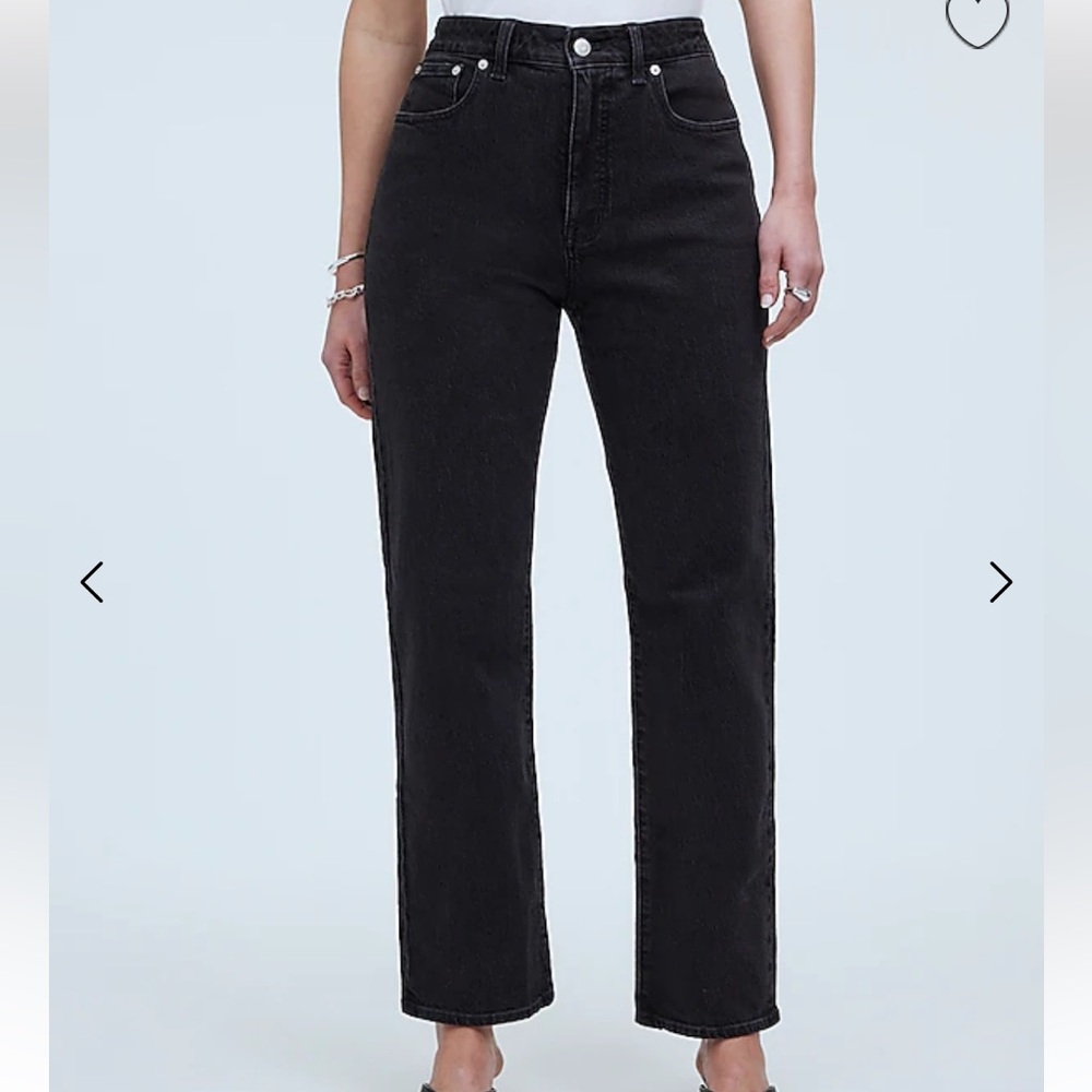 Madewell Curvy '90s Straight Jean in Belmere Wash NWT
